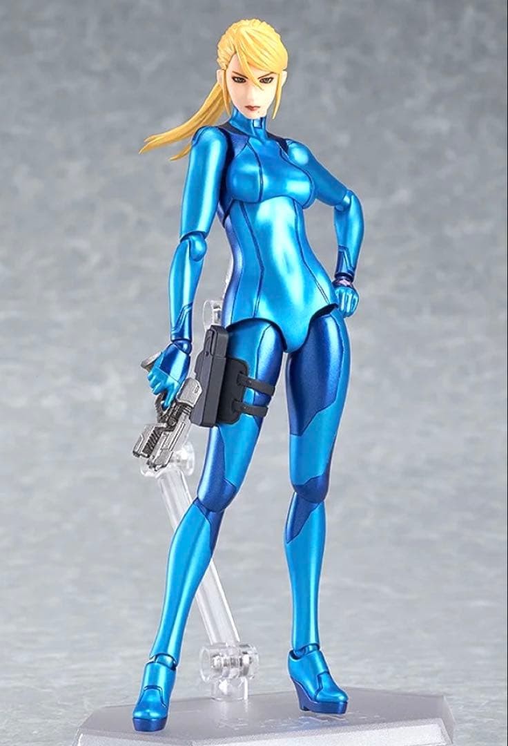 figma 306 Samus Aran Zero Suit Action Figure No Box