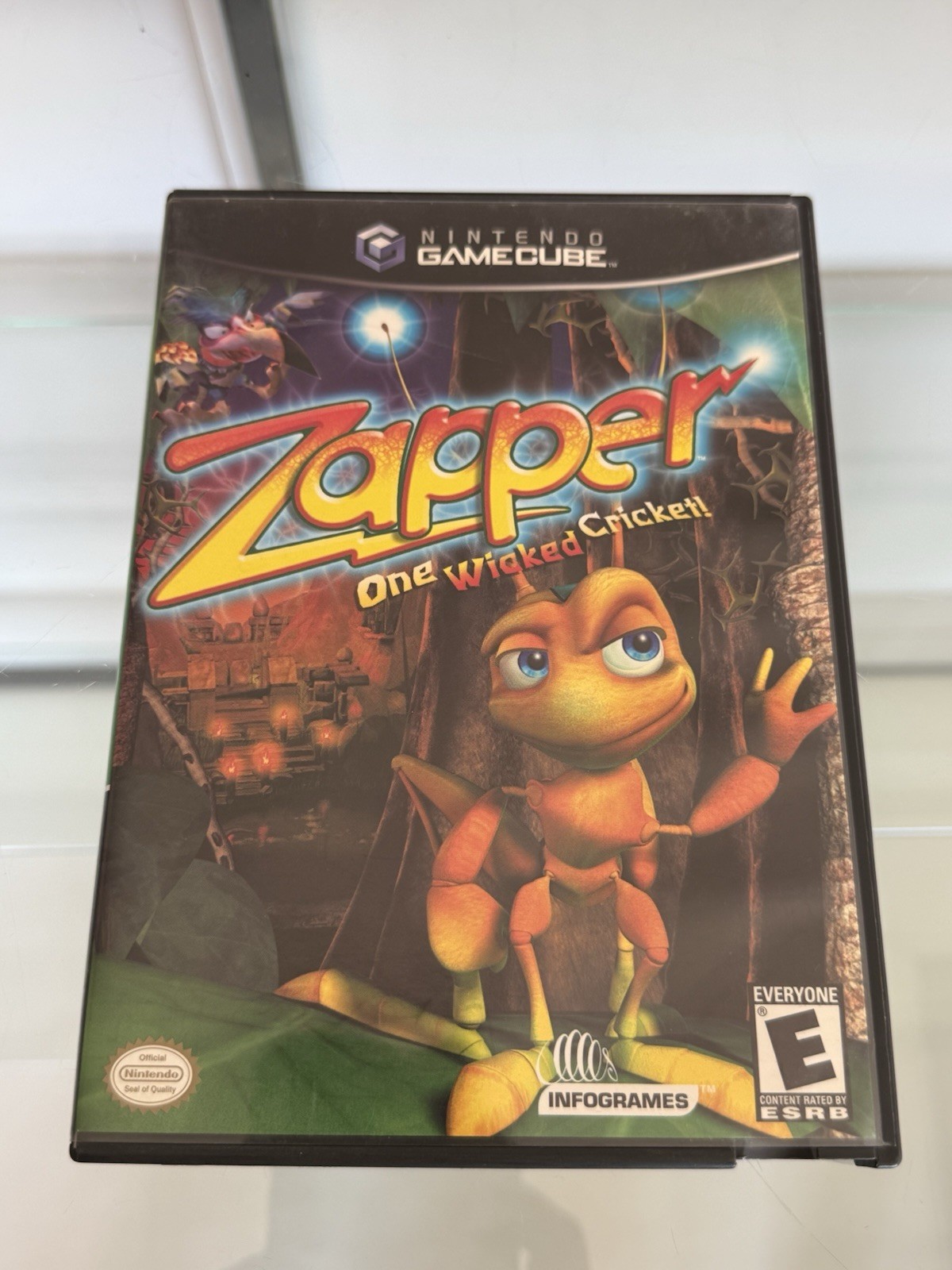Infogrames Nintendo GameCube Zapper: One Wicked Cricket Manual Multiplayer