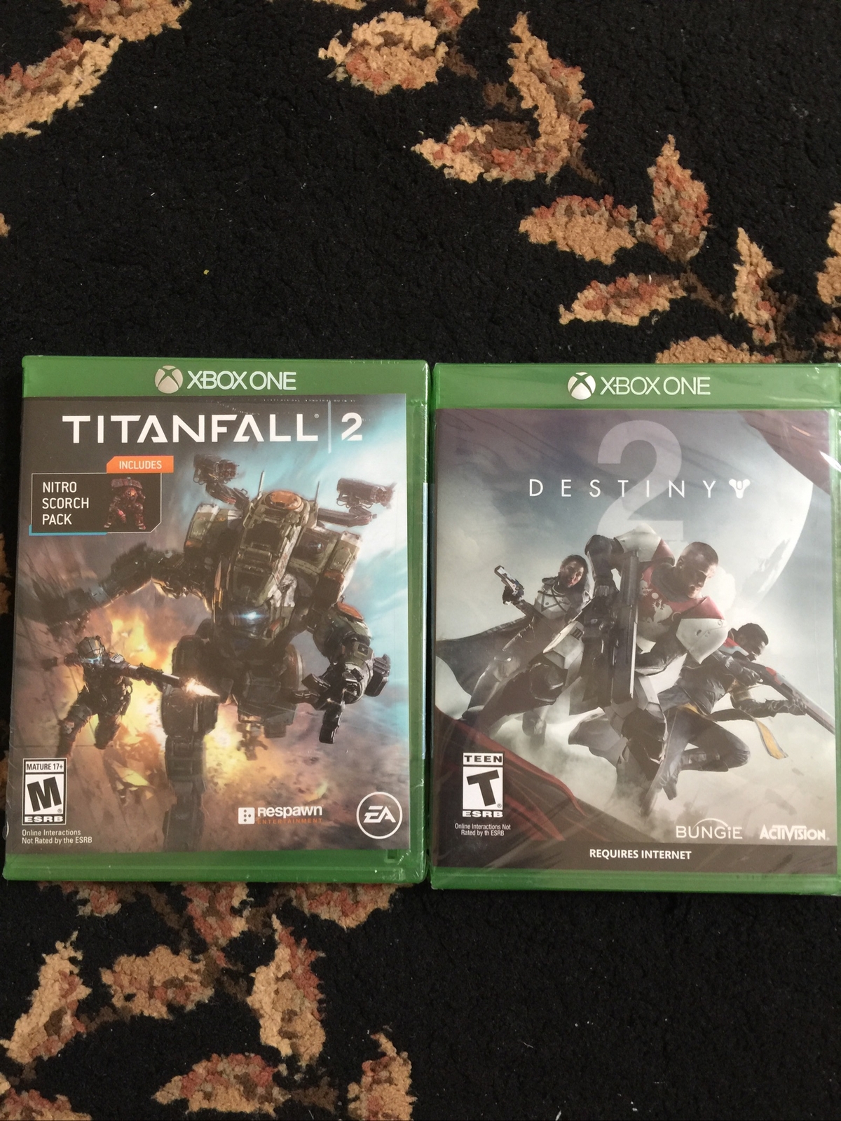 New Microsoft Xbox One Titanfall 2 with Bonus Nitro Scorch Pack+Destiny 2 F/Ship