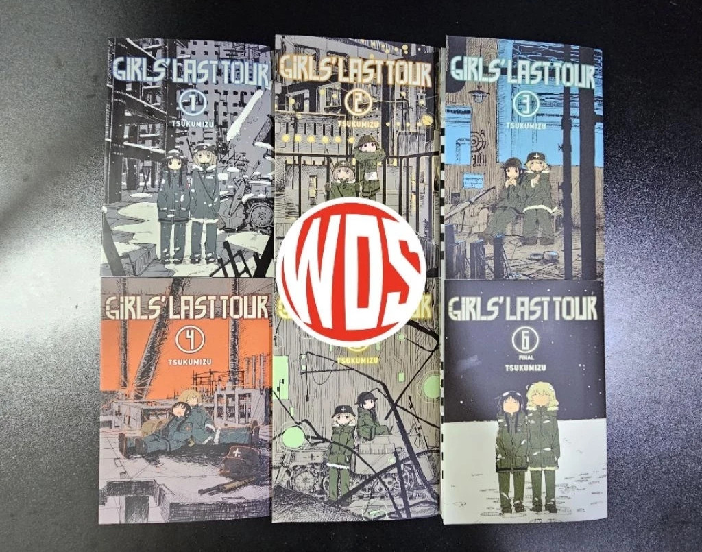 Girls Last Tour Manga Comic Vol 1-6 END Full Set English Version