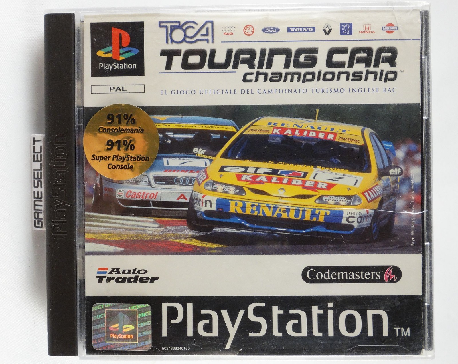 Toca Touring Car CHAMPIONSHIP Playstastation 1 ps1 ps2 ps3 pal - Full Set