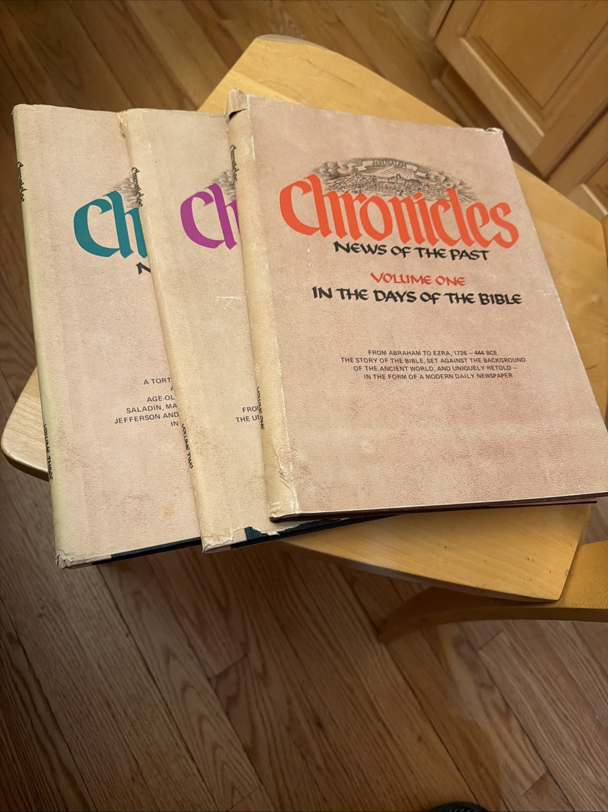 Jerusalem Chronicles News of the Past 3 volume set set In The Days Of The Bible
