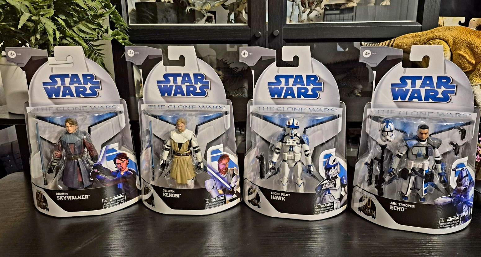 Hasbro Star Wars Clone Wars Figure Lucasfilm 50th - Target Complete Set 4 NEW