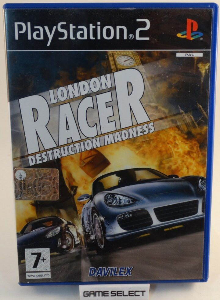 London Racer DESTRUCTION Madness Sony PS2 PlayStation 2 PAL Complete
