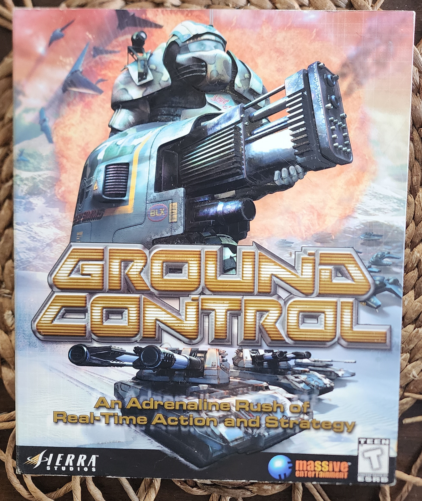 Ground Control (2000) New US Retail Store Big Boxed Edition Sealed As Shown