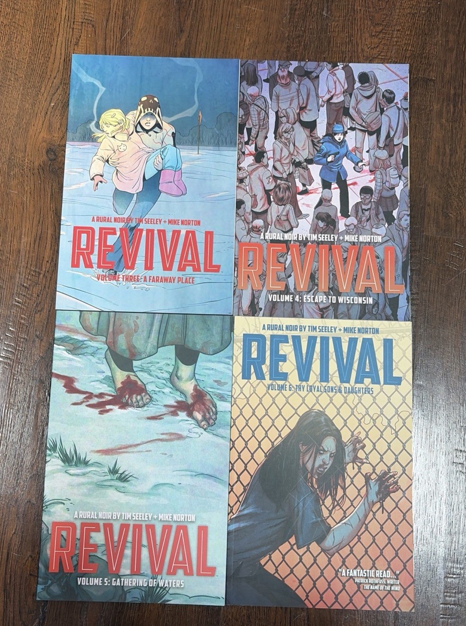 REVIVAL VOL. 3 4 5 6  TPB 1ST PRINT IMAGE COMICS NM; ZZ
