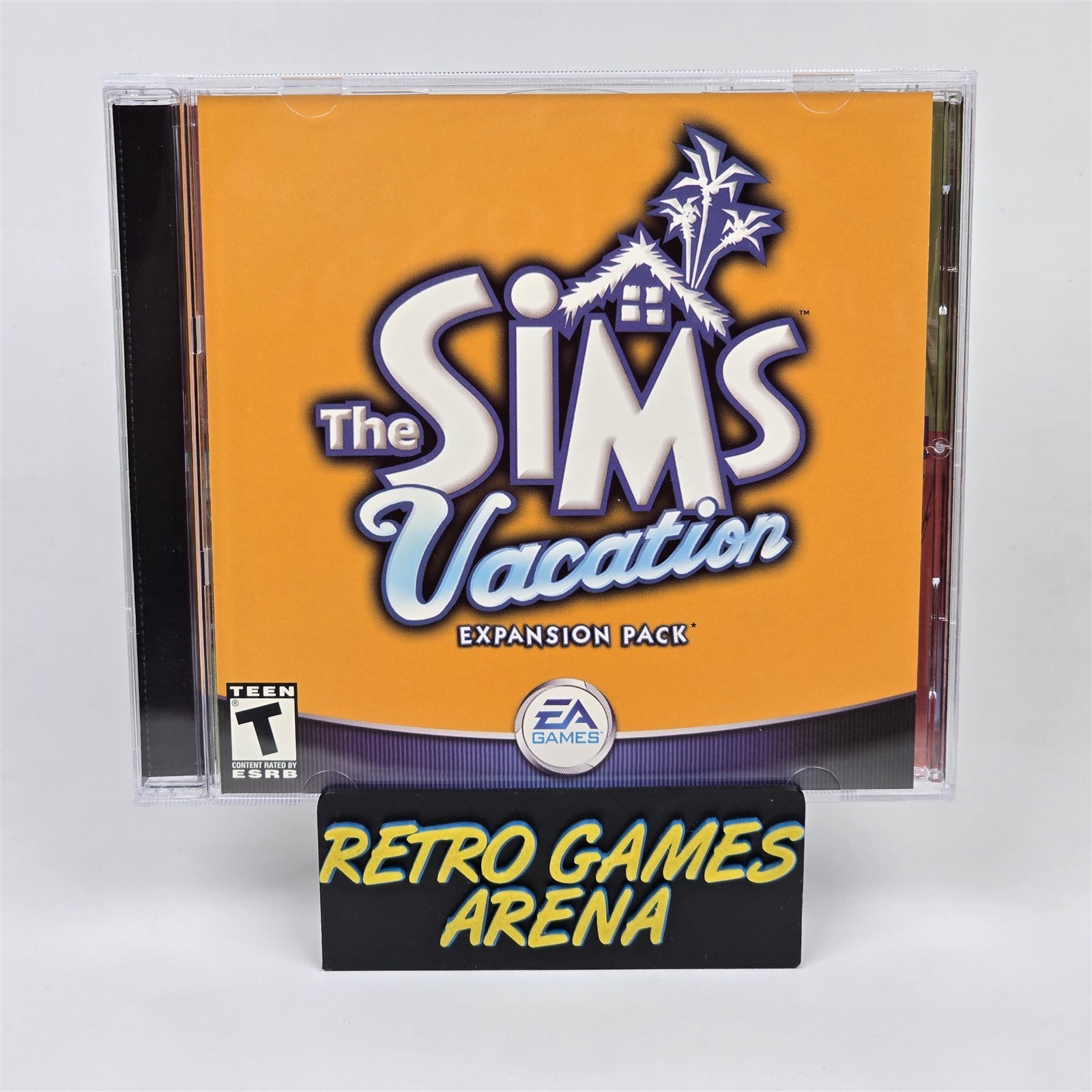 The Sims: Vacation Expansion Pack (PC CD-ROM) Jewel CIB COMPLETE
