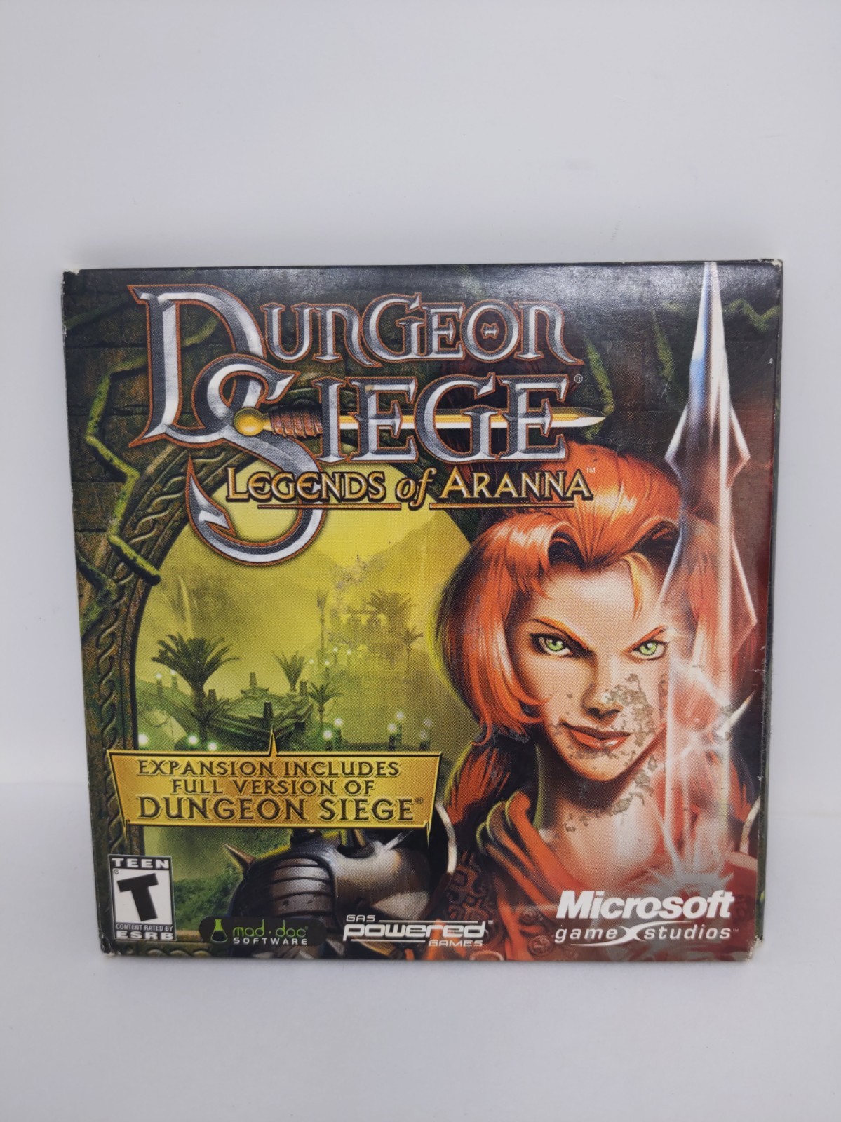 Dungeon Siege: Legends of Aranna (PC CD-ROM) Slipcover