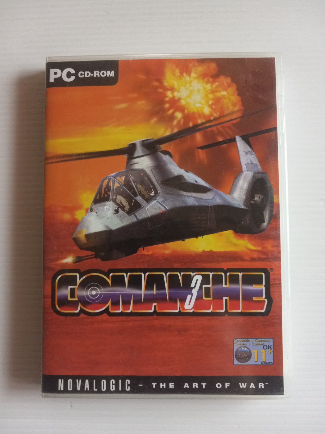 Comanche 3 - PC - Simulation Game - Manual + Case 
