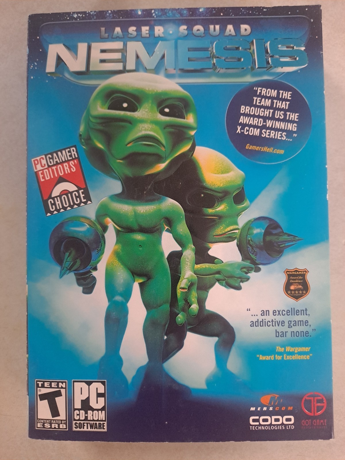 Laser Squad Nemesis (PC, 2005) Brand New Factory Sealed