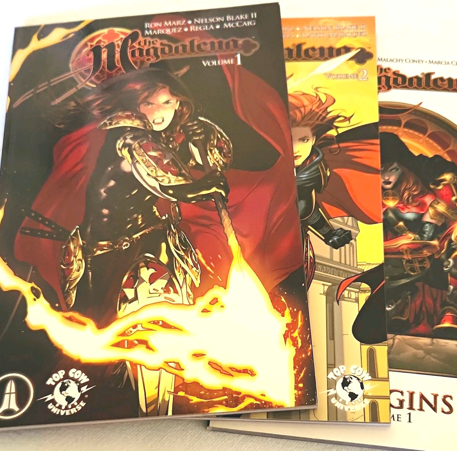 The Magdalena Graphic Novels Lot Vol 1-2 + Origins Vol 1-2 Top Cow