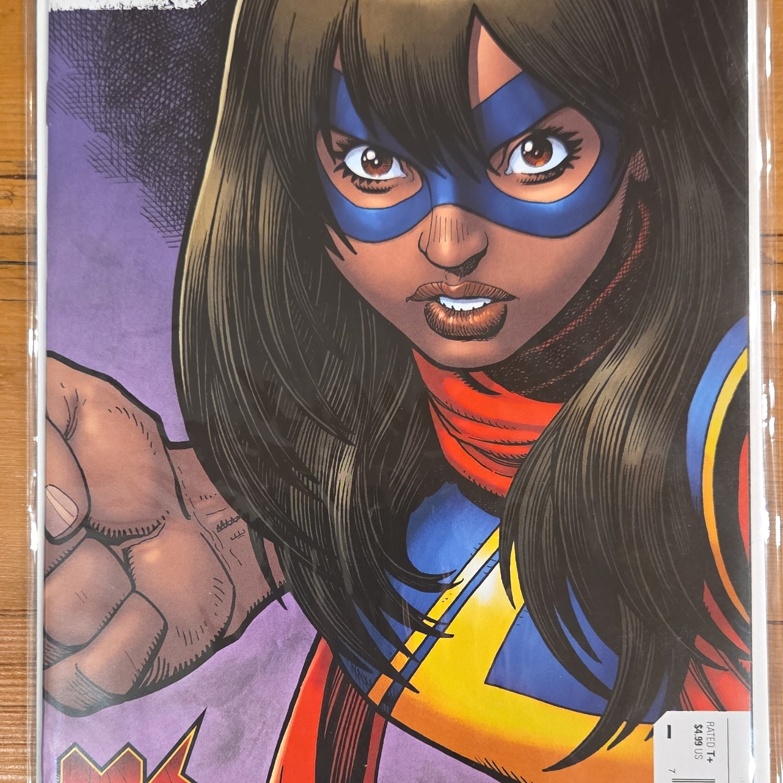Ms. Marvel The New Mutant Comic Book Issue #1