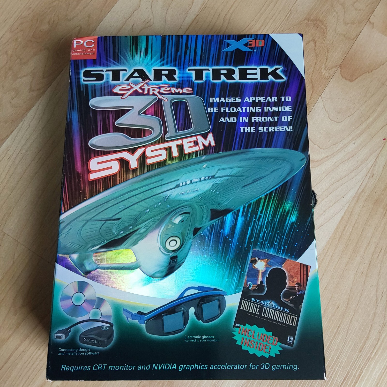 Star Trek Extreme 3D System  Star Trek Bridge Commander PC  2002 READ