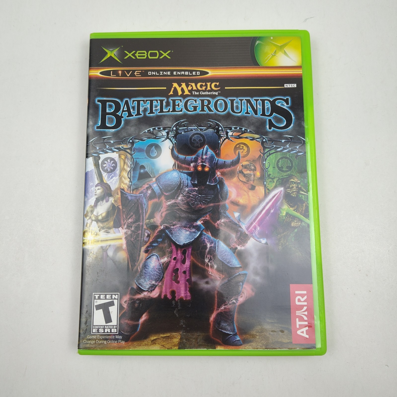Magic: The Gathering Battlegrounds Microsoft Xbox 2003 ATARI CIB Complete Tested