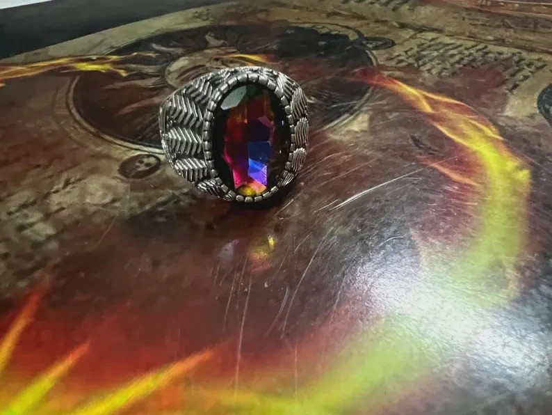 RICHNESS Quadrillion Maker Real Magic Occult Ring Wealth Lottery Money Wiccan A+