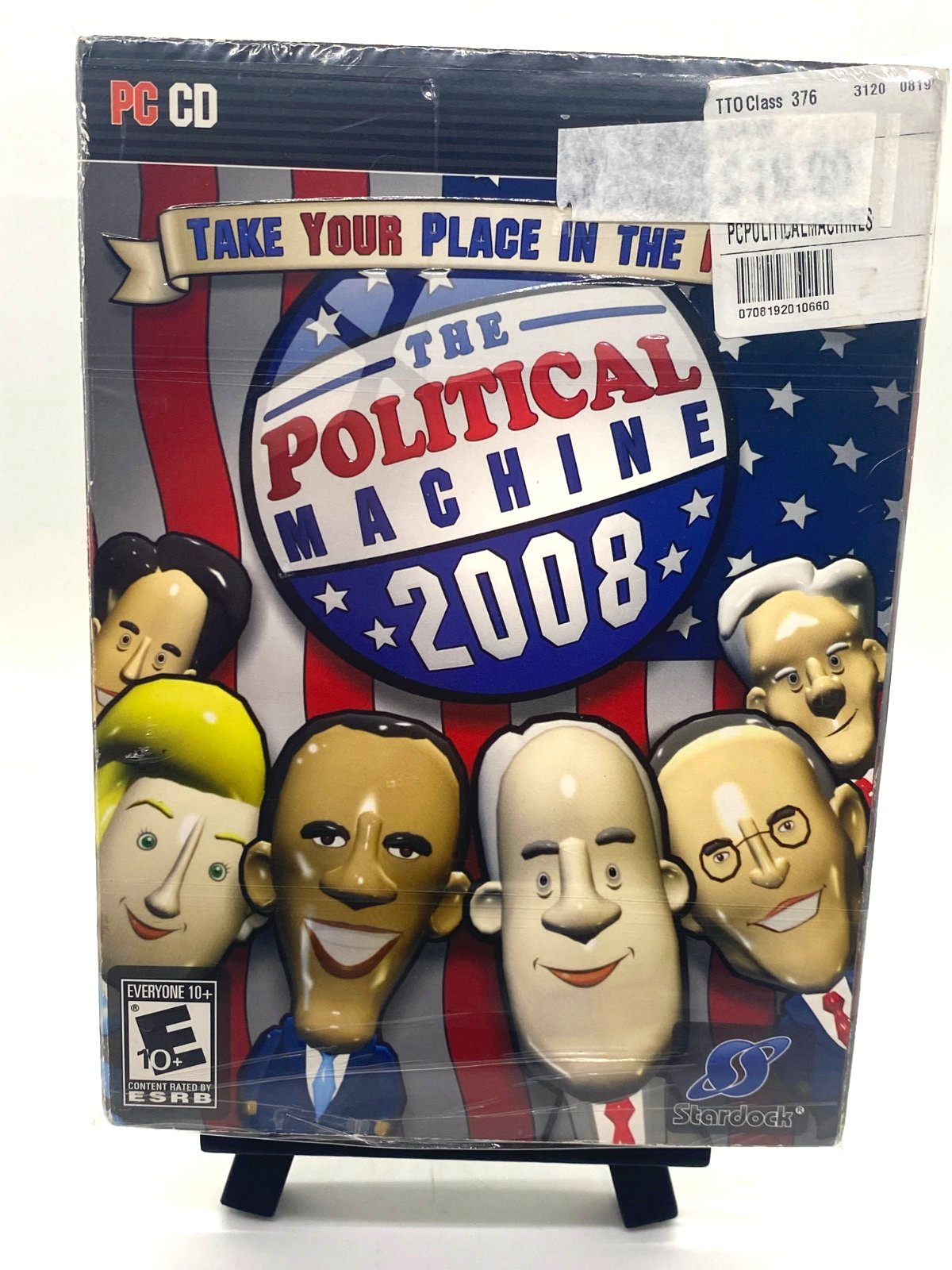 Political Machine 2008 (PC, 2008) - NOS - WINDOWS XP OR LATER - NEW