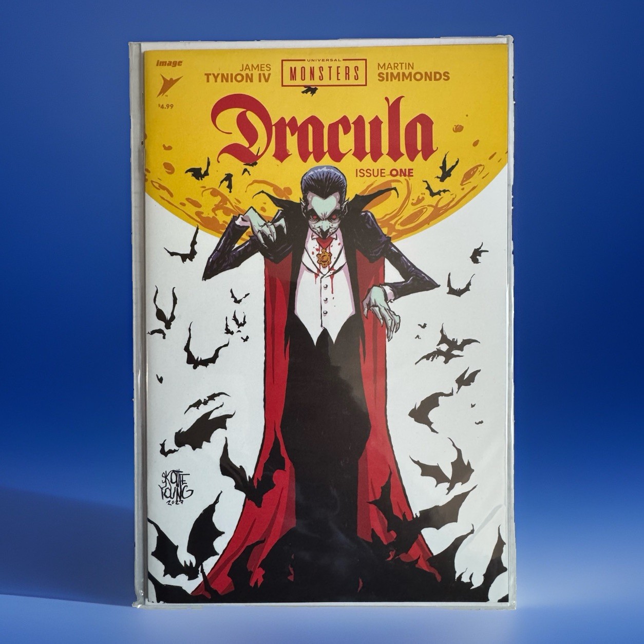 Universal Monsters Dracula 1 Image 2023 Skottie Young Variant Tynion Simmonds