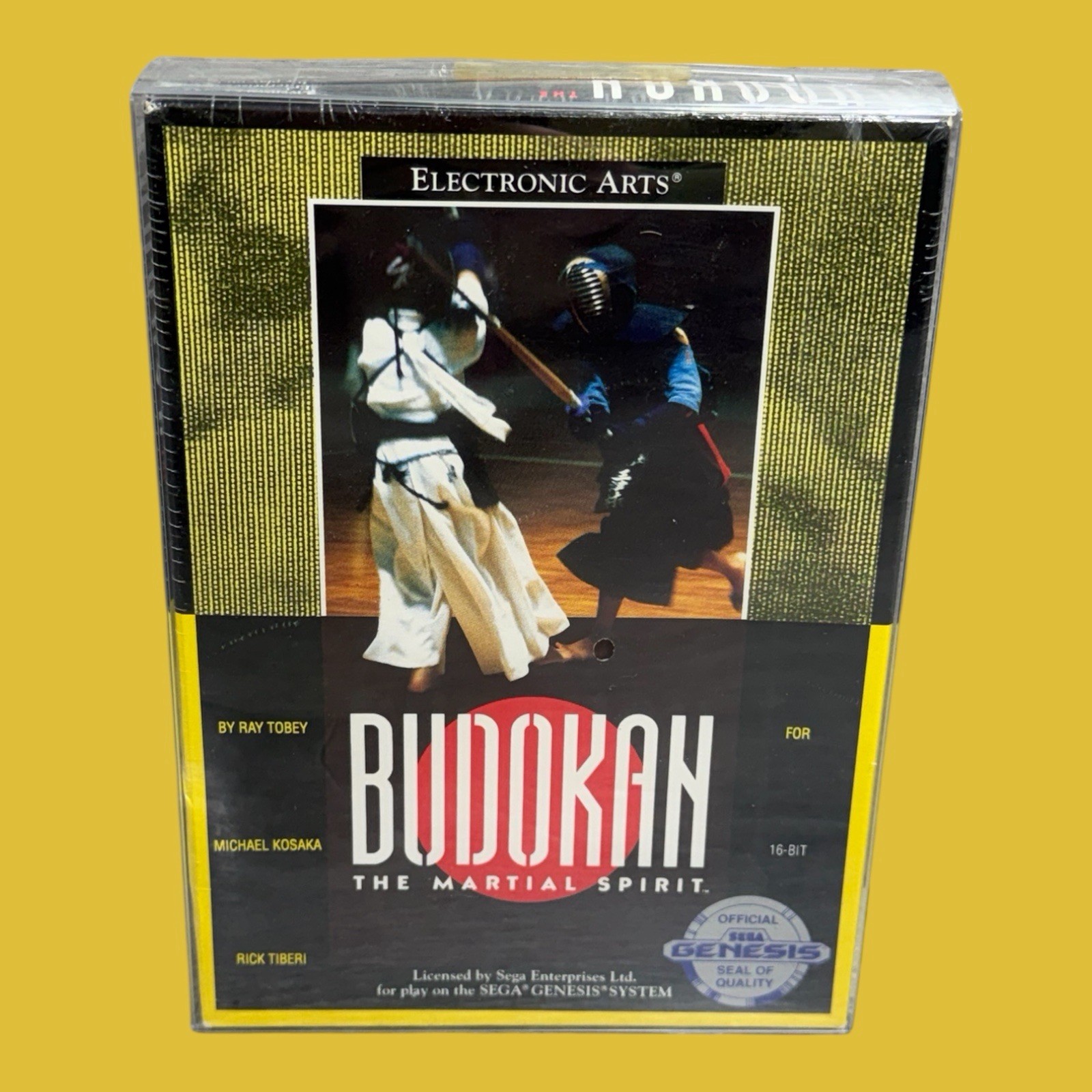 Budokan: The Martial Spirit Sega Genesis New RARE NO PSA WATA CGC VGA (WEAR)
