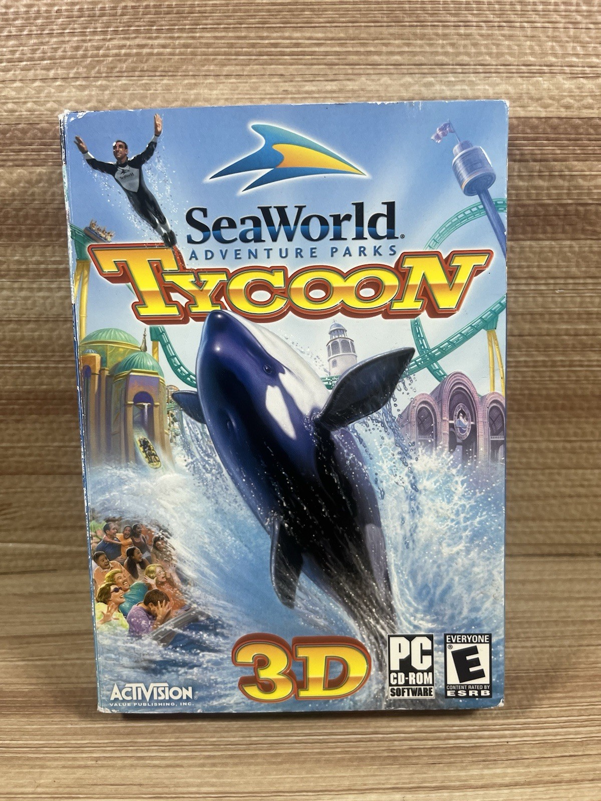 Activision Sea World Adventure Tycoon PC CD-ROM