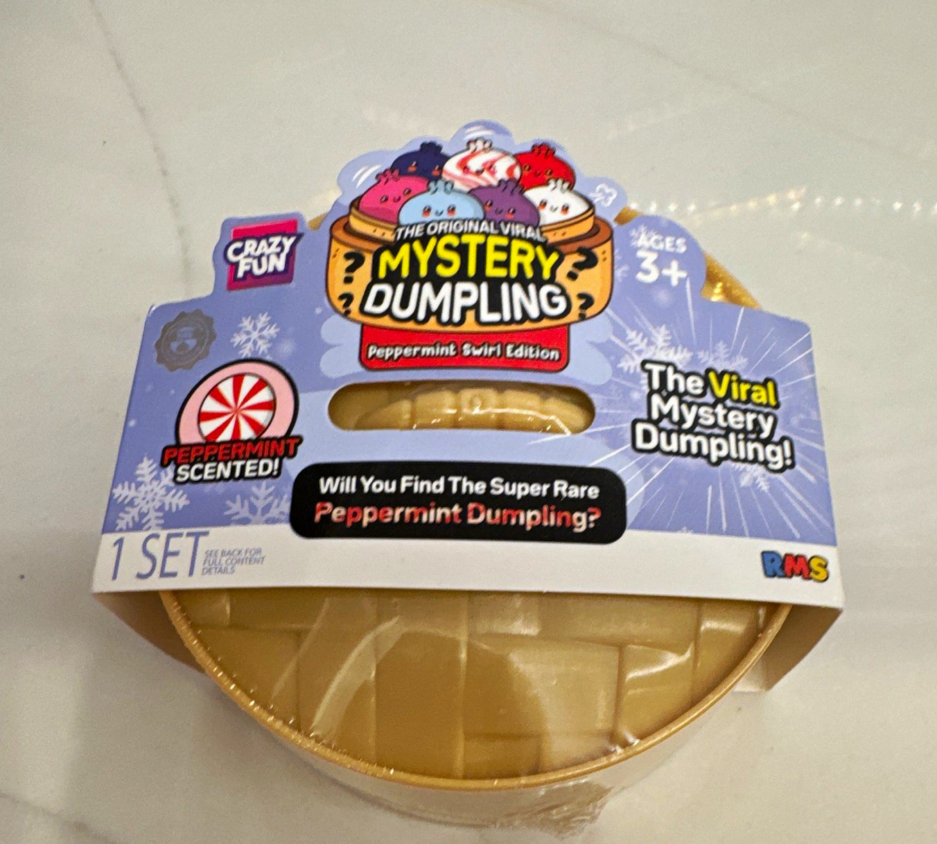 Crazy Fun Mystery Dumpling Peppermint Swirl Edition Scented Blind Pack Brand New