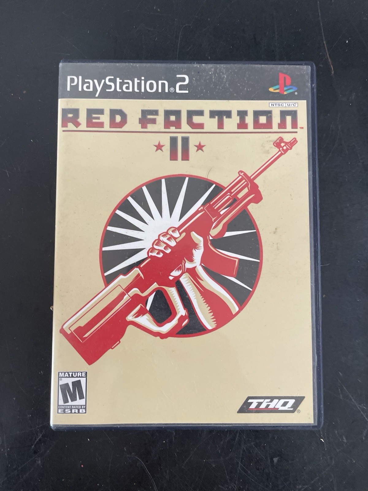 Red Faction II PlayStation 2 Cib Black Label PS2 Complete 