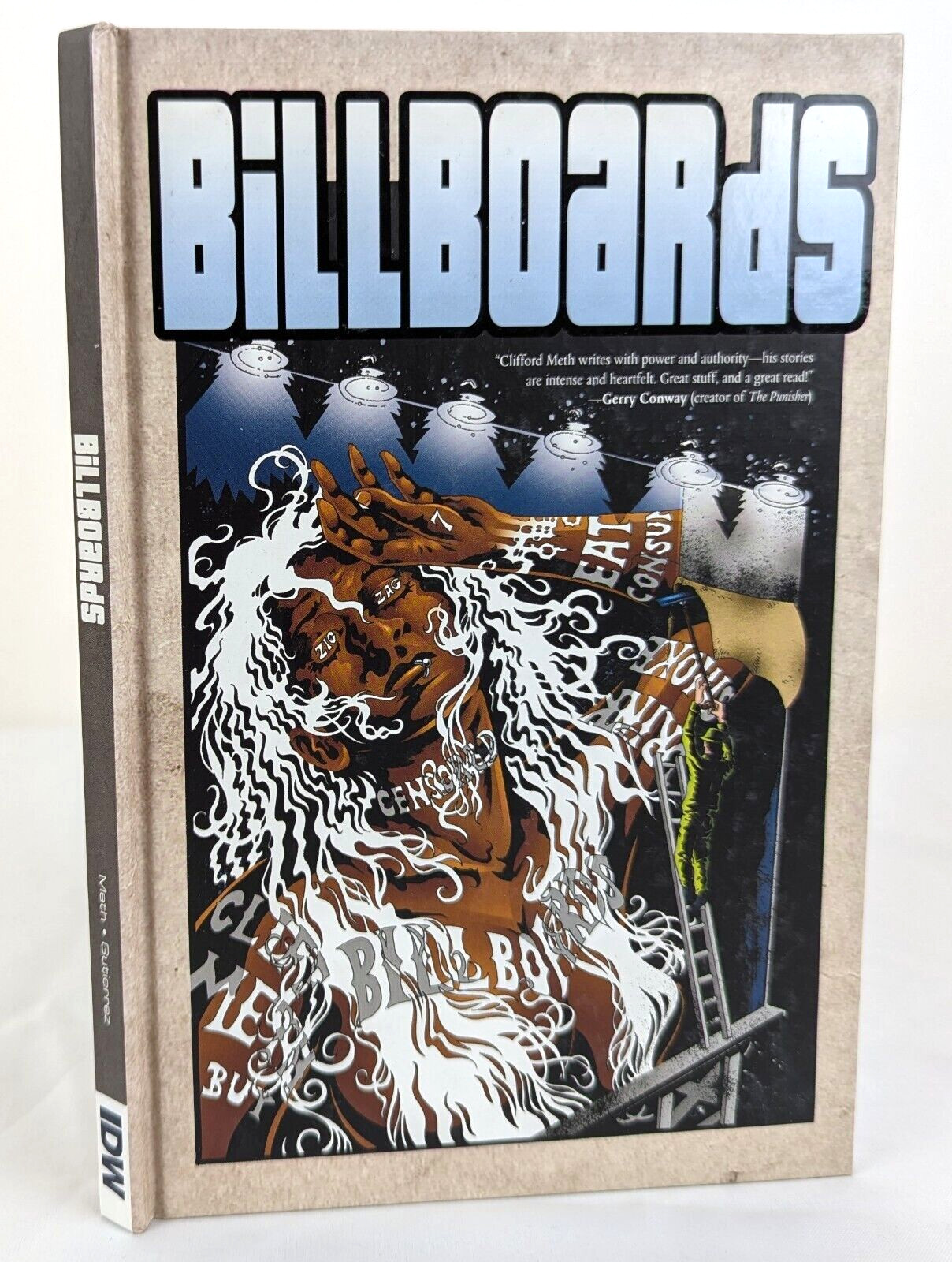 Billboards- Clifford Meth Hardcover - 2009 Comic Book Dark Fiction Fantasy