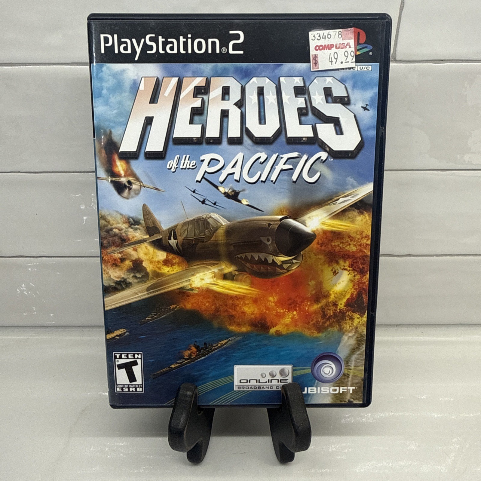 Heroes of the Pacific PlayStation 2 Complete in Box Tested Working Fast Shipping