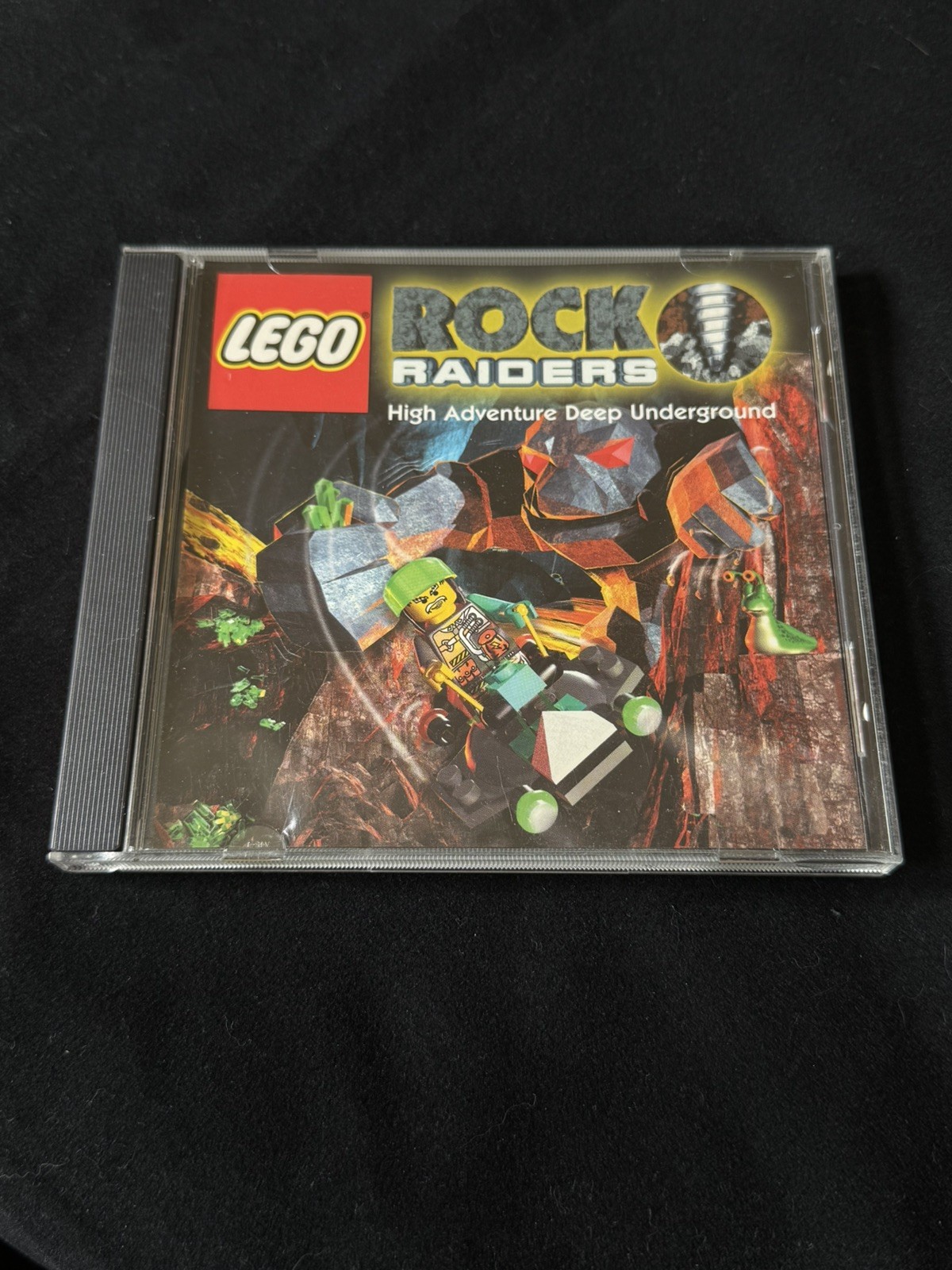 LEGO Rock Raiders PC CD ROM  Vintage Video Game High Adventure Deep Underground