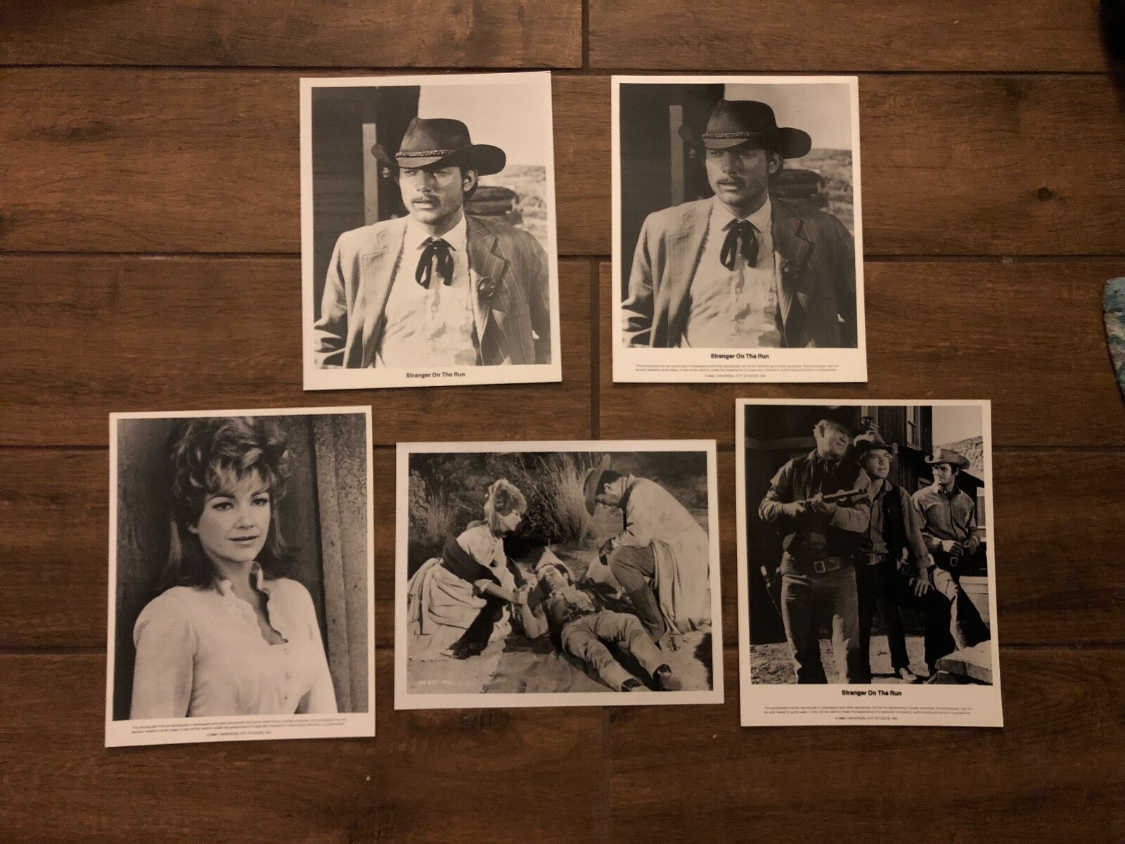 Publicity Film Photos Portfolio Celebrity Henry Fonda \'Stranger on the Run\' 1967