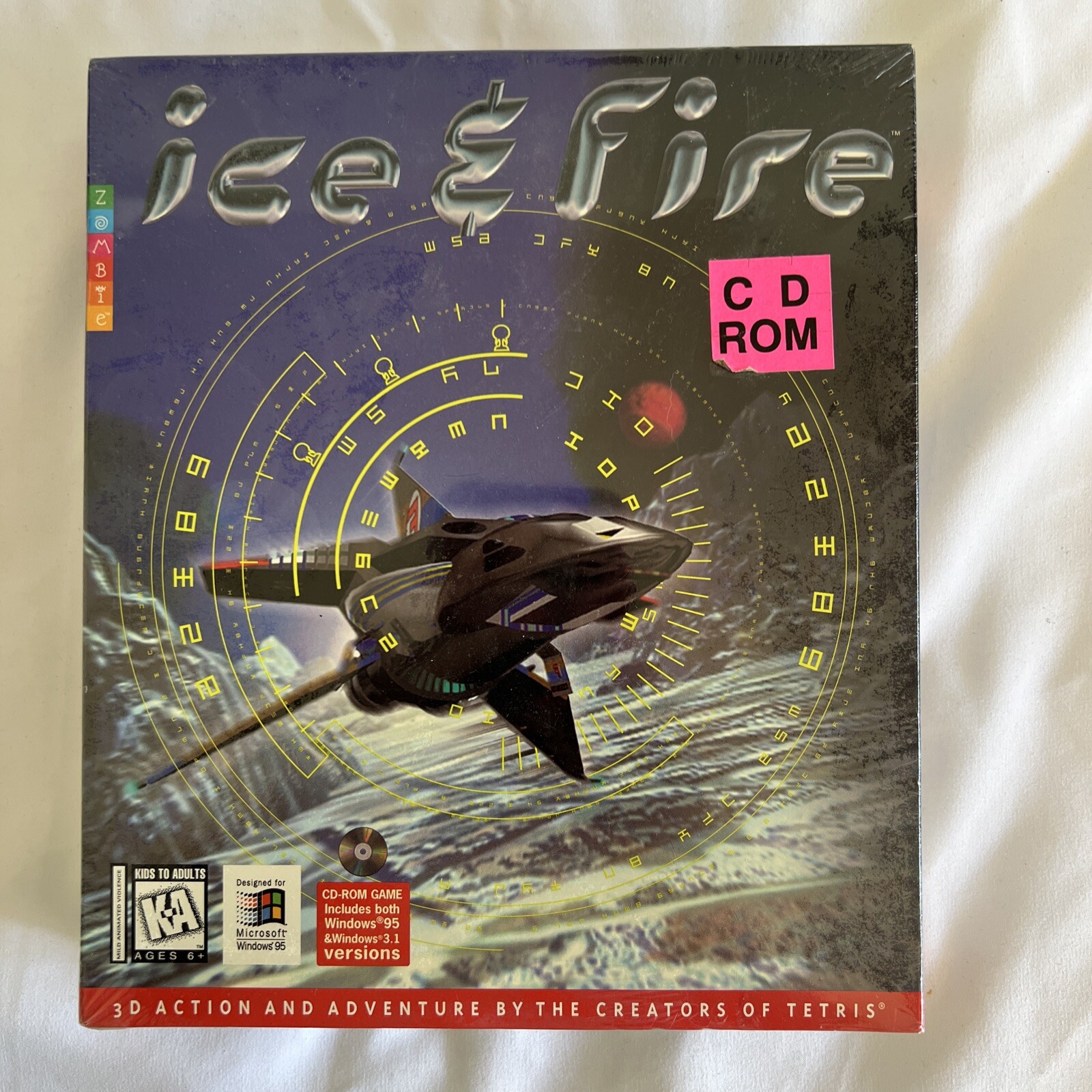 Big Box Ice And Fire PC Game CD-ROM GT Interactive Software