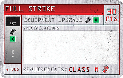 MechWarrior G-005 Full Strike Age of Destruction