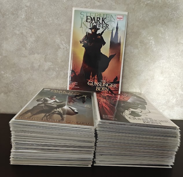 Dark Tower Marvel COMPLETE 86 Book Run All 19 Series Stephen King + Spotlight