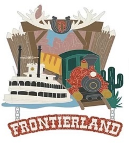 Disney Parks Pin - Frontierland – Disneyland Is Your Land LE 3000 4/6