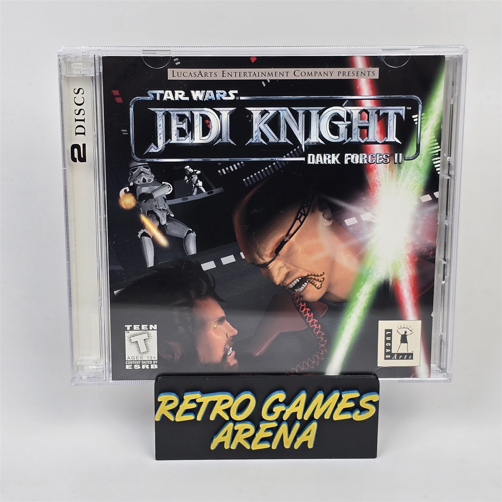 Star Wars Jedi Knight: Dark Forces II 2 (PC CD-ROM) Jewel CIB COMPLETE