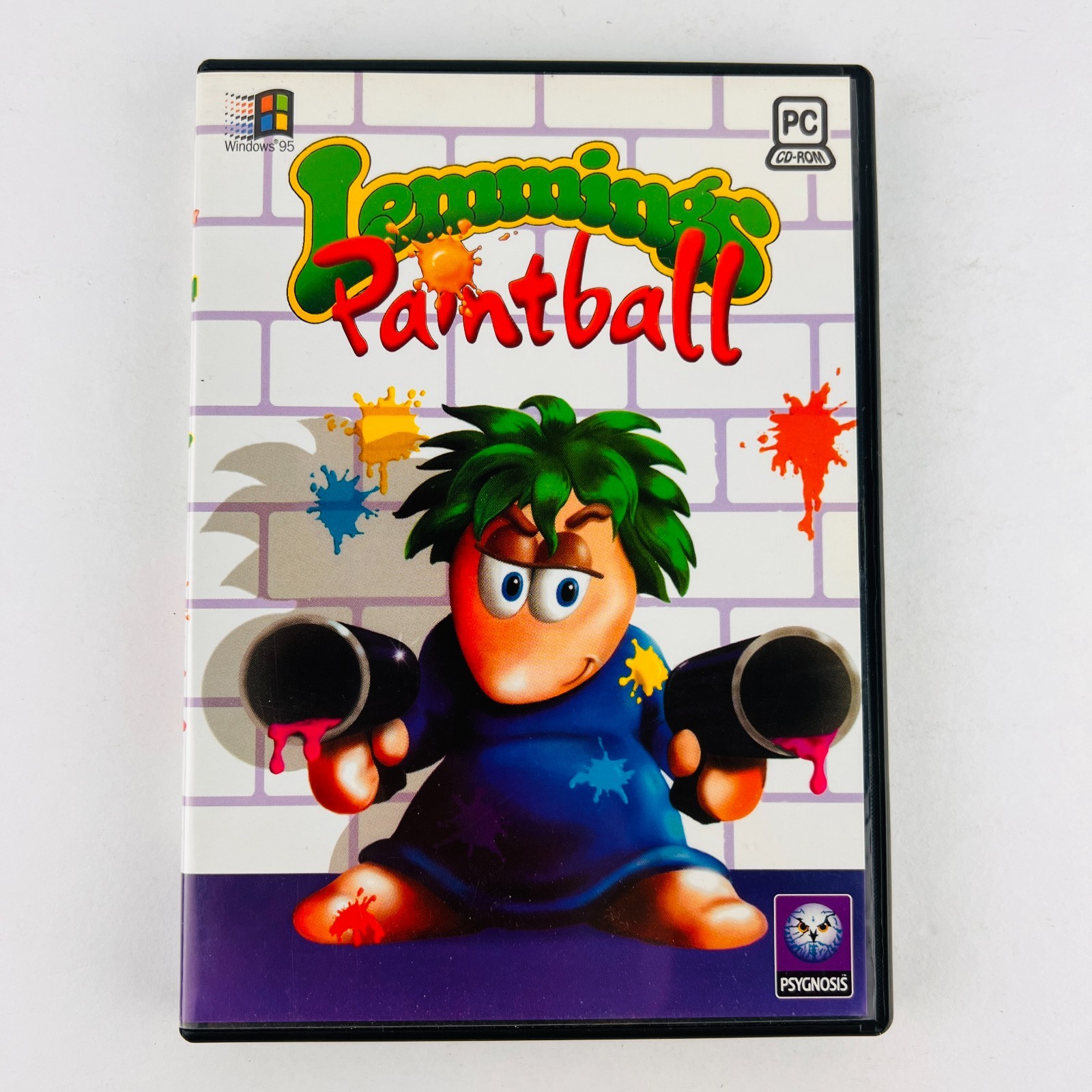 Lemmings: Paintball w/ Lemmings 95 PC CD Game Software Windows 95