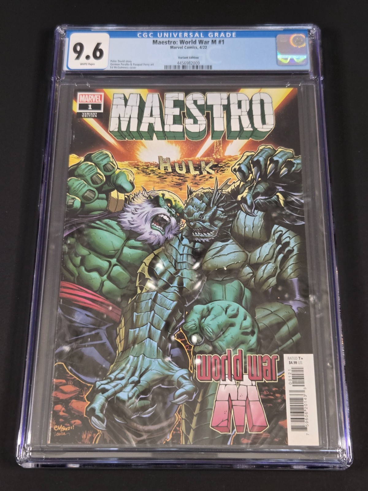 Maestro: World War M #1, CGC 9.6 NM, Variant Edition, 1st