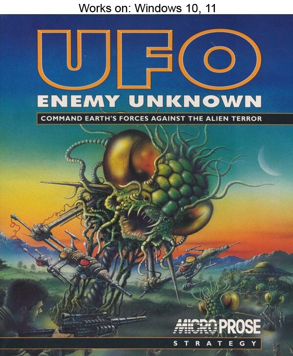 X-Com: UFO Defense PC Game 1994 Enemy Unknown Windows 10 11