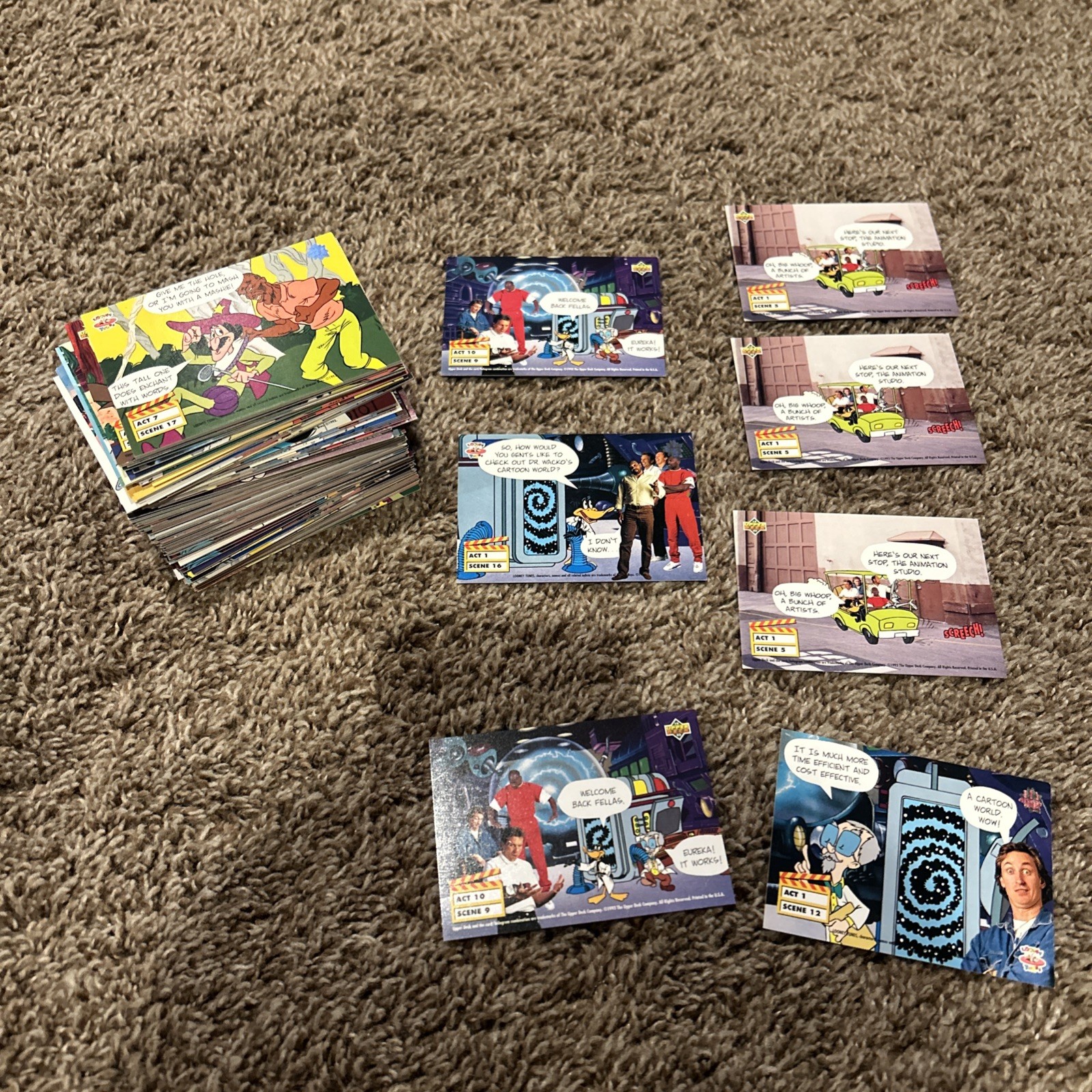 1993 Upper Deck Looney Tunes Michael Jordan (Lot Of 160) Bugs Bunny/Gretzky🔥🔥