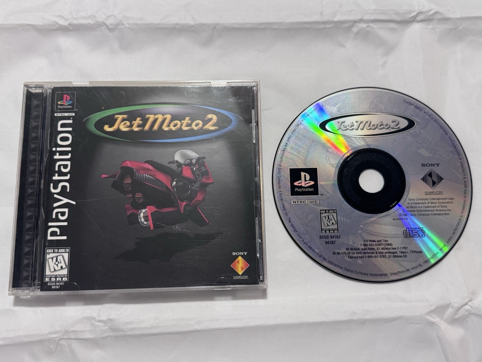 Jet Moto 2 (Sony PlayStation 1, 1997)
