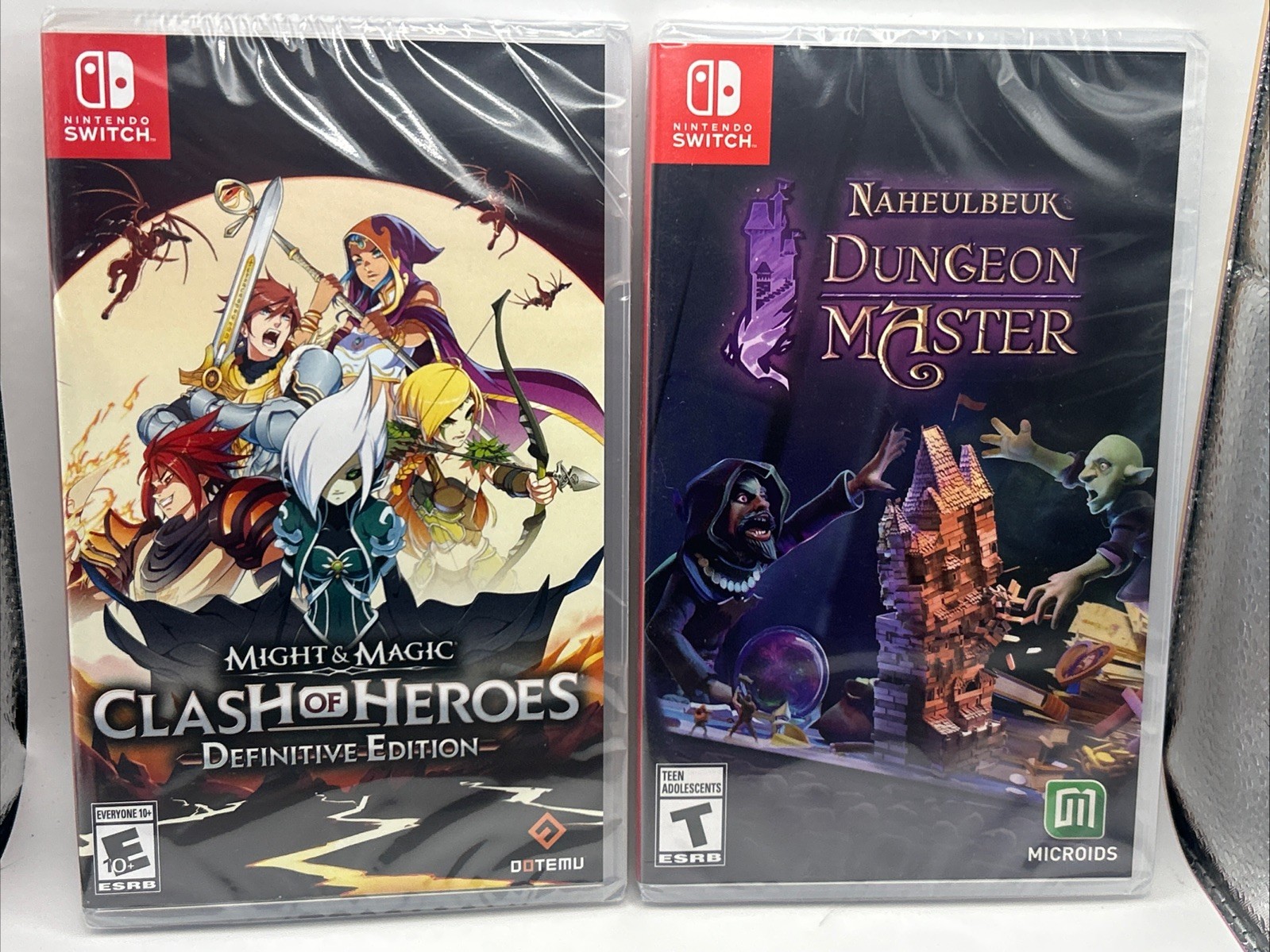 Might & Magic Clash of Heroes + Dungeon Master bundle💫Nintendo Switch | Sealed