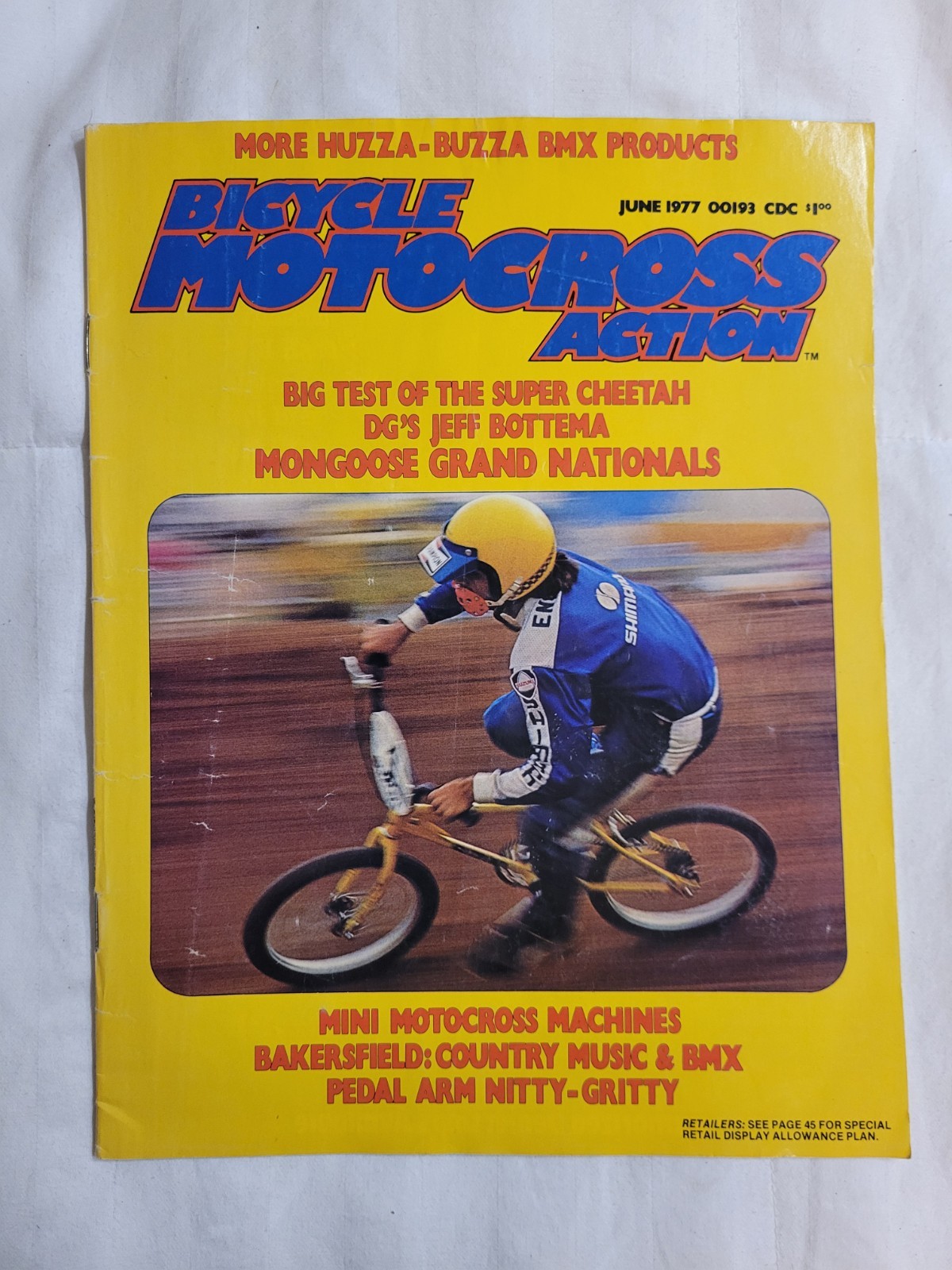 Bicycle Motocross Action BMX Magazine June 1977 Issue 93 Print Edition