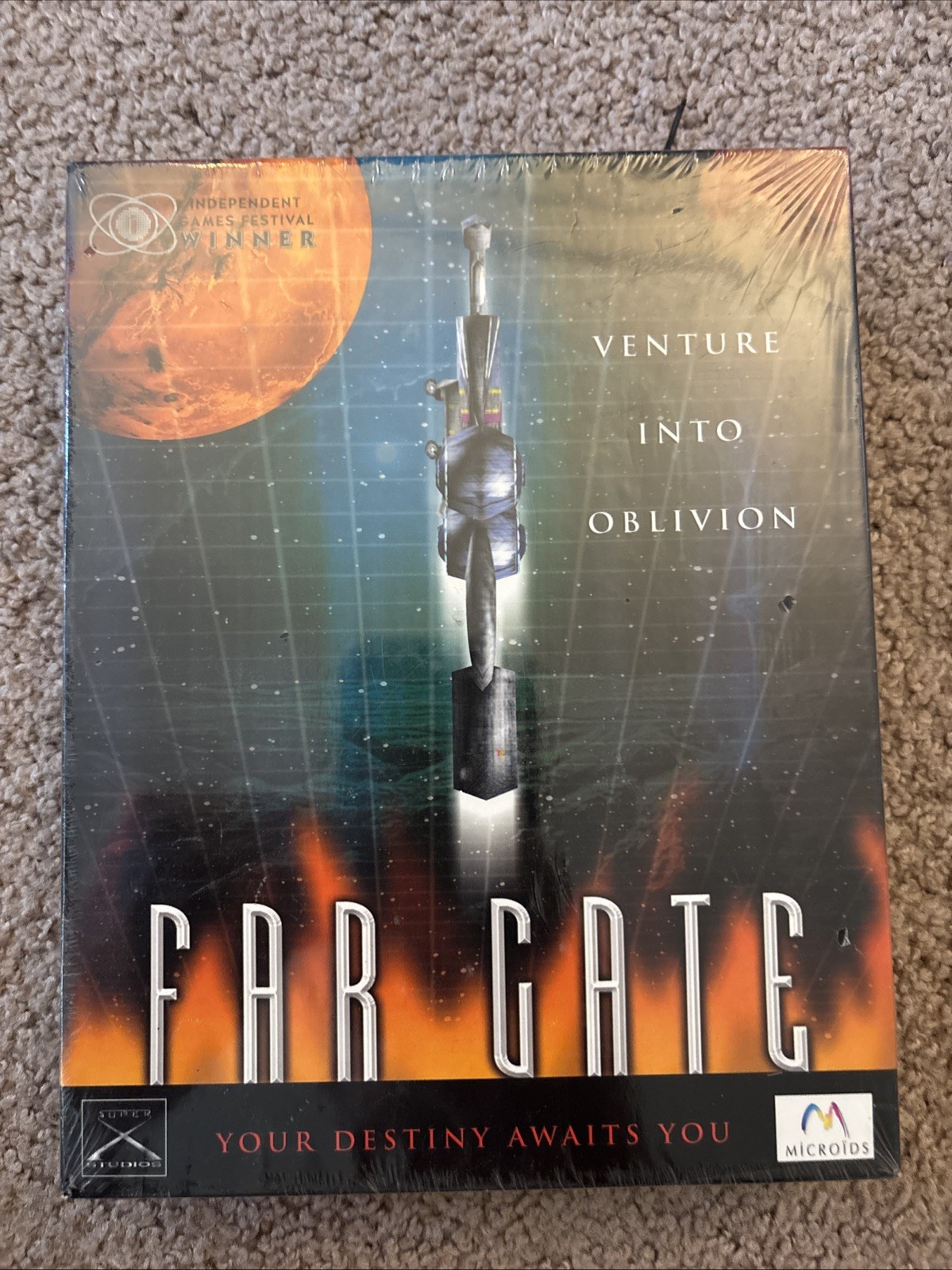 Far Gate (PC, 2001) Brand New Sealed Big Box