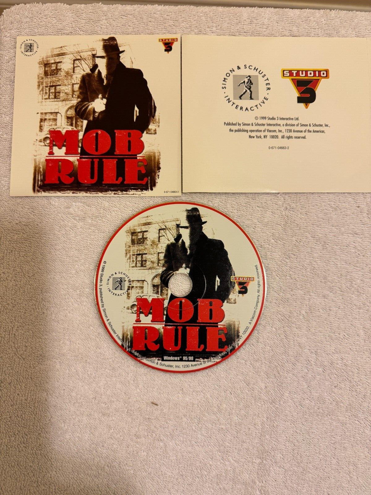 Mob Rule - (PC 1999) - CD ONLY WITH JEWEL CASE INSERTS