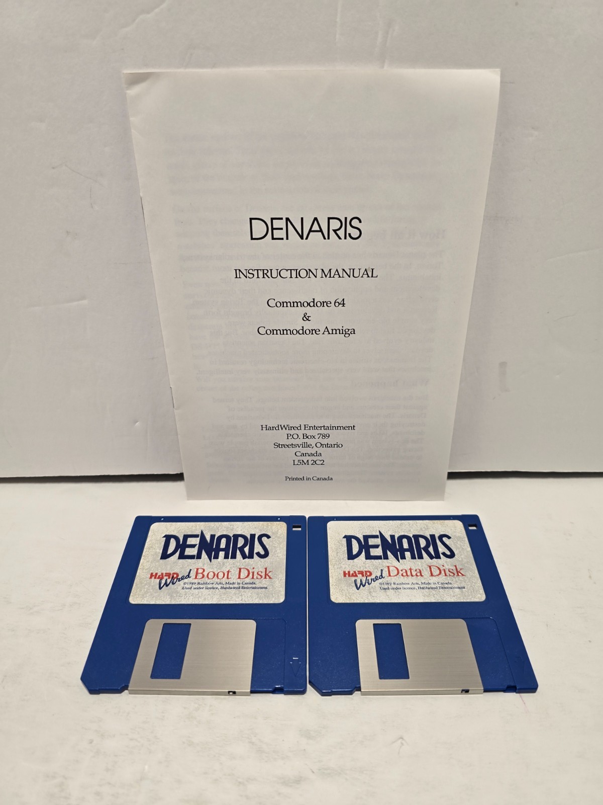 Rare Denaris w/ Manual 3.5