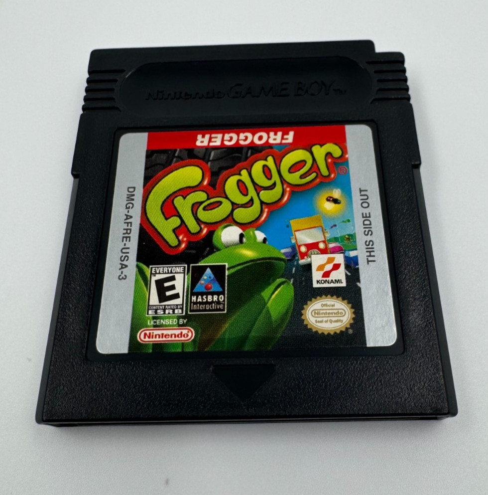 Frogger Nintendo Game Boy Cartridge DMG-AFRE-USA-3 Tested Working w/ Case