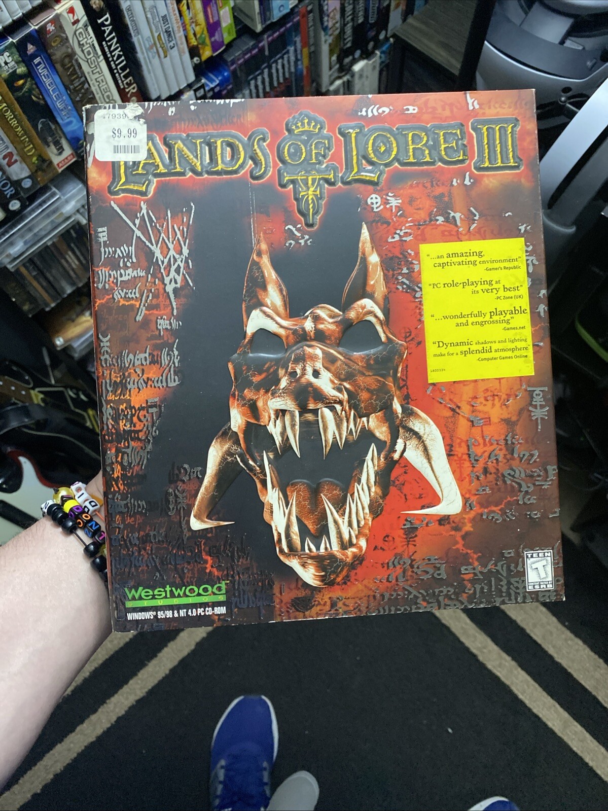 Lands of Lore III (PC, 1999) Original Big Box 