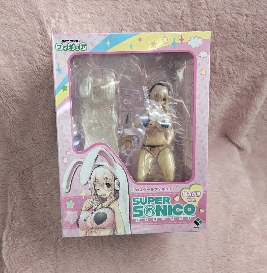 Unopened Broccoli SoniComi Super Sonico Toothpaste ver. 1/8 Figure
