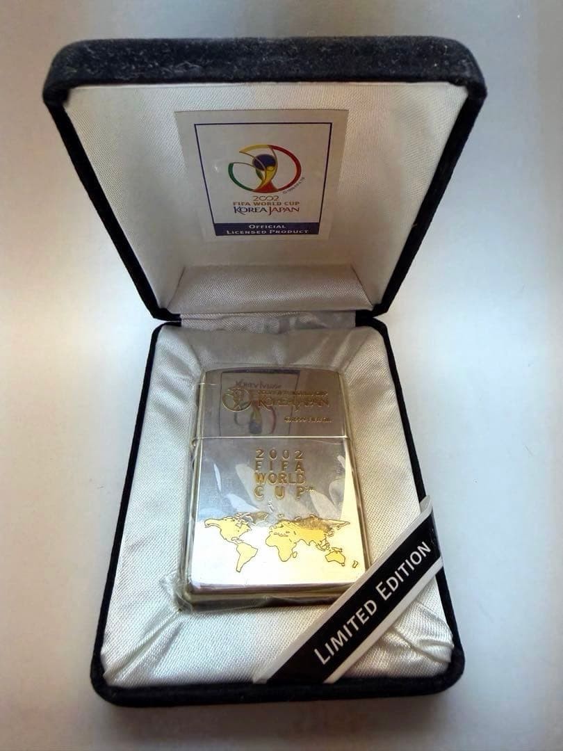 2002 FIFA World Cup Zippo Limited Edition Serial No. 0864