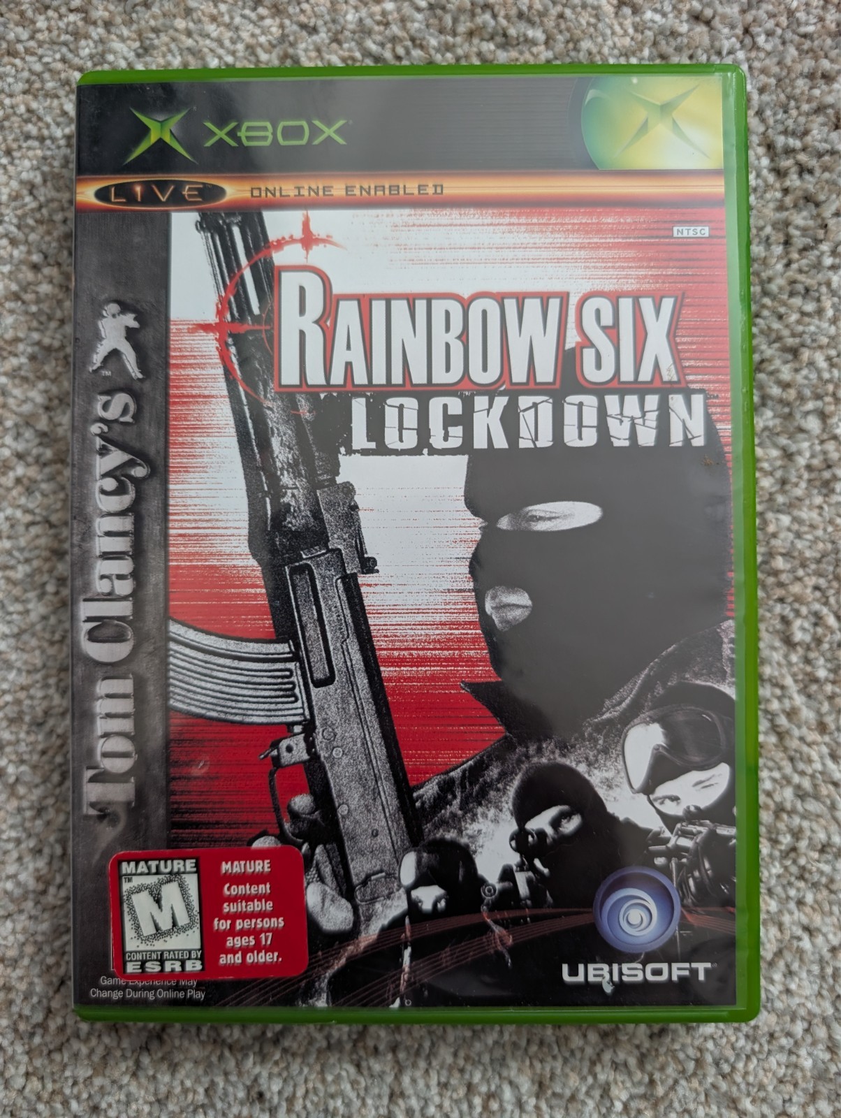 Tom Clancy\'s Rainbow Six: Lockdown - Microsoft Xbox - CIB TESTED