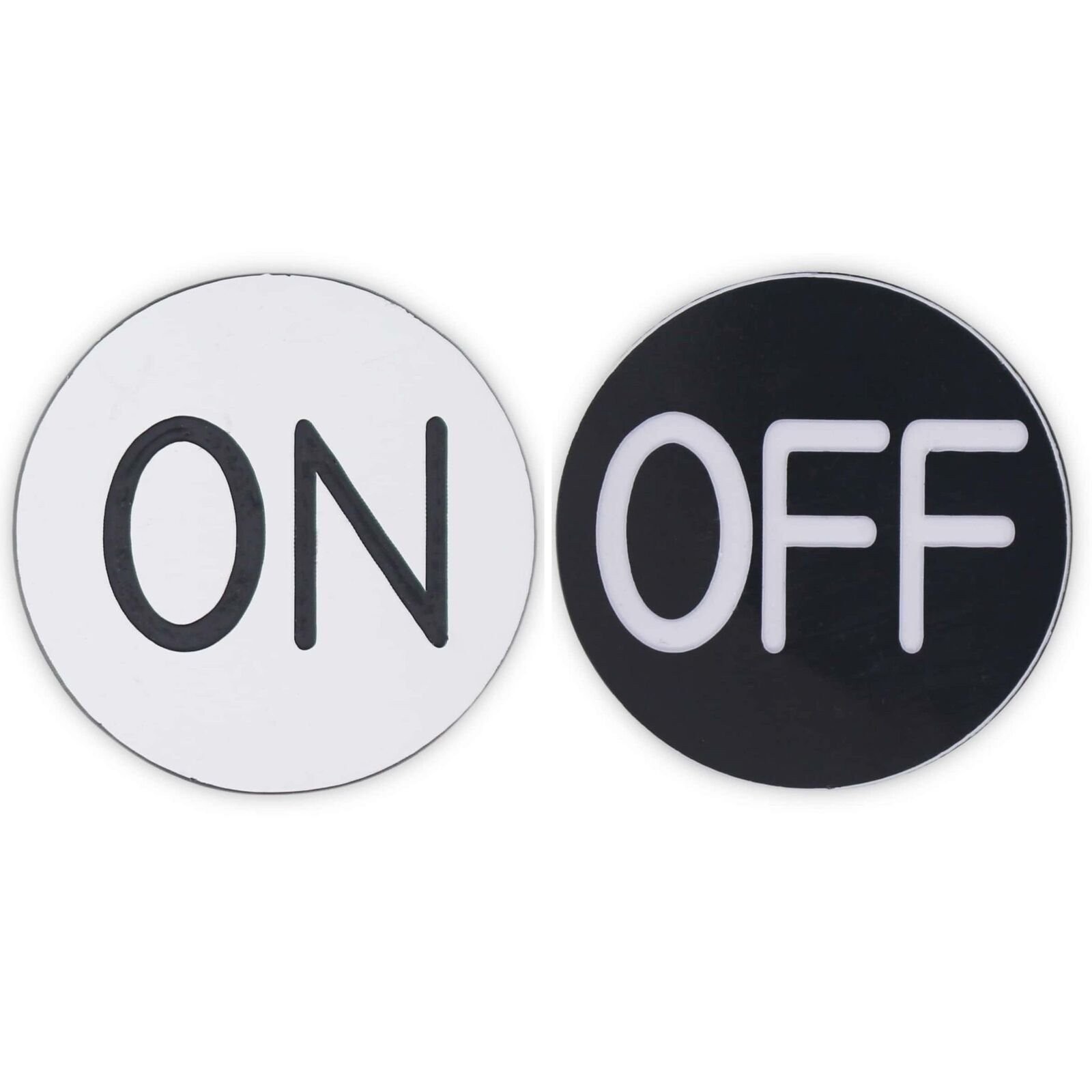 Craps On / Off Lammer Buttons (10x) Double-Sided 1.25